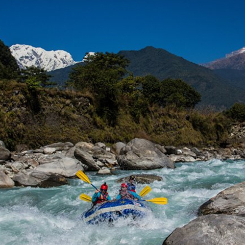 Upper Seti River Rafting in Nepal